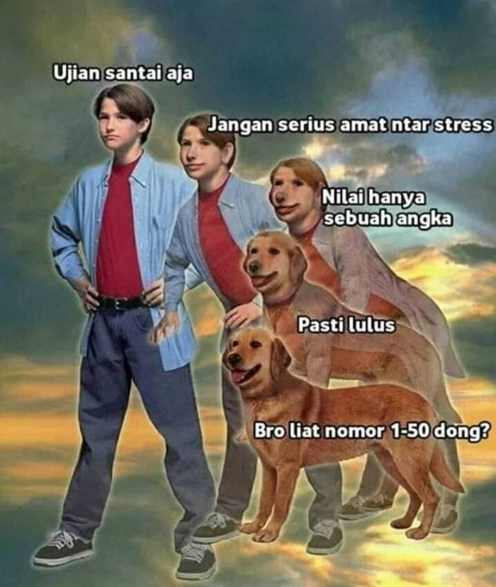 10 Meme Lucu Anak Sekolah