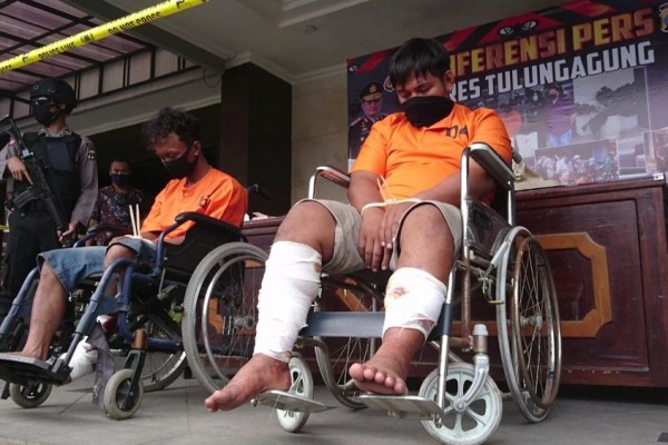 Rampok Rumah Kosong, Dua Bandit di Tulungagung Didor