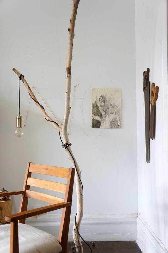 Hemat Biaya dan Estetik, 9 DIY Furnitur dari Batang Pohon