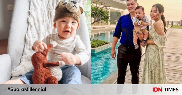 11 potret ekspresi lucu baby arthur saat depan kamera, fotogenik!