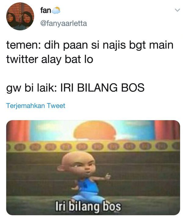 10 Netizen Jawab Pertanyaan Menyebalkan Dengan Meme Iri Bilang Bos