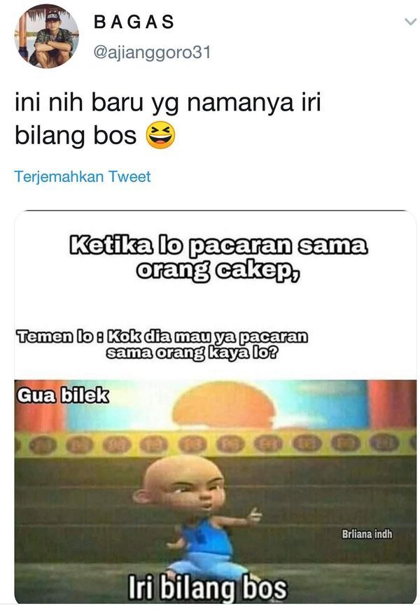 Posenya Ngeselin Banget Ini 10 Meme Iri Bilang Bos Ya