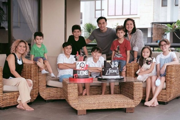 10 Momen Manis Perayaan Ulang Tahun ke-13 Lionel, Anak Darius & Donna