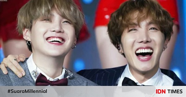 14 potret kebersamaan suga dan j-hope bts, bromance goals!