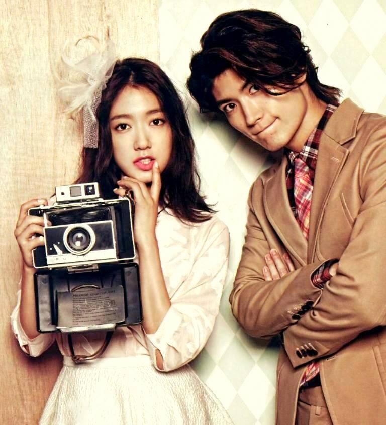 Haruma Miura bersama Park Shin Hye