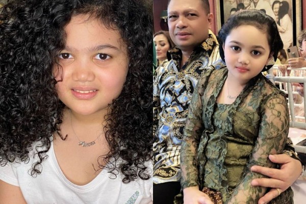 10 Potret Amora Putri Krisdayanti, Rambutnya Sukses Curi Perhatian!