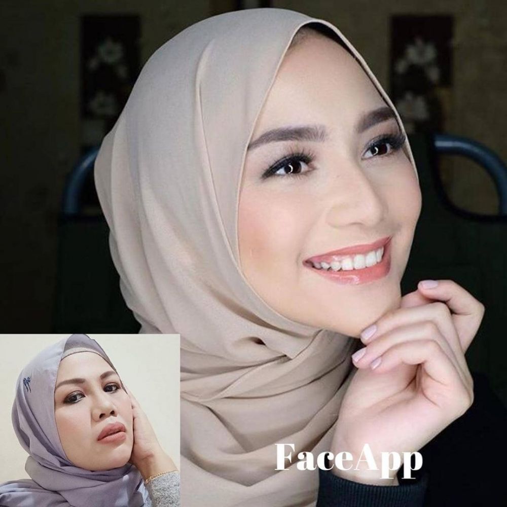 9 Potret Artis Ikut #OplasChallenge Pakai FaceApp, Ini Kocak Sih!