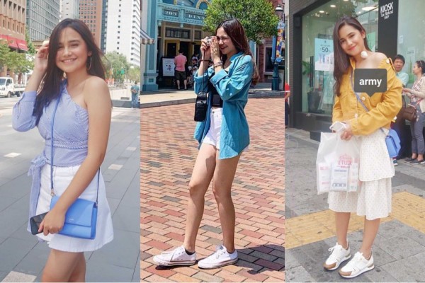 10 Inspirasi Outfit Street Style Ala Syifa Hadju Casual Stylish