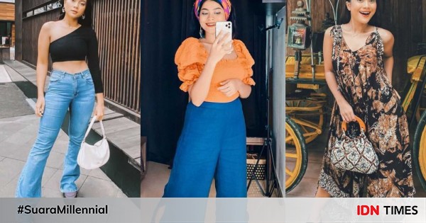8 ide mix and match outfit ala beauty influencer hanum mega, keren!