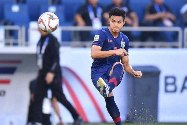 10 Potret Theerathon Bunmathan Pesepak Bola Thailand