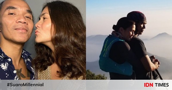 Kelihatan garang, ini 10 potret romantis kaka slank dan keluarga 