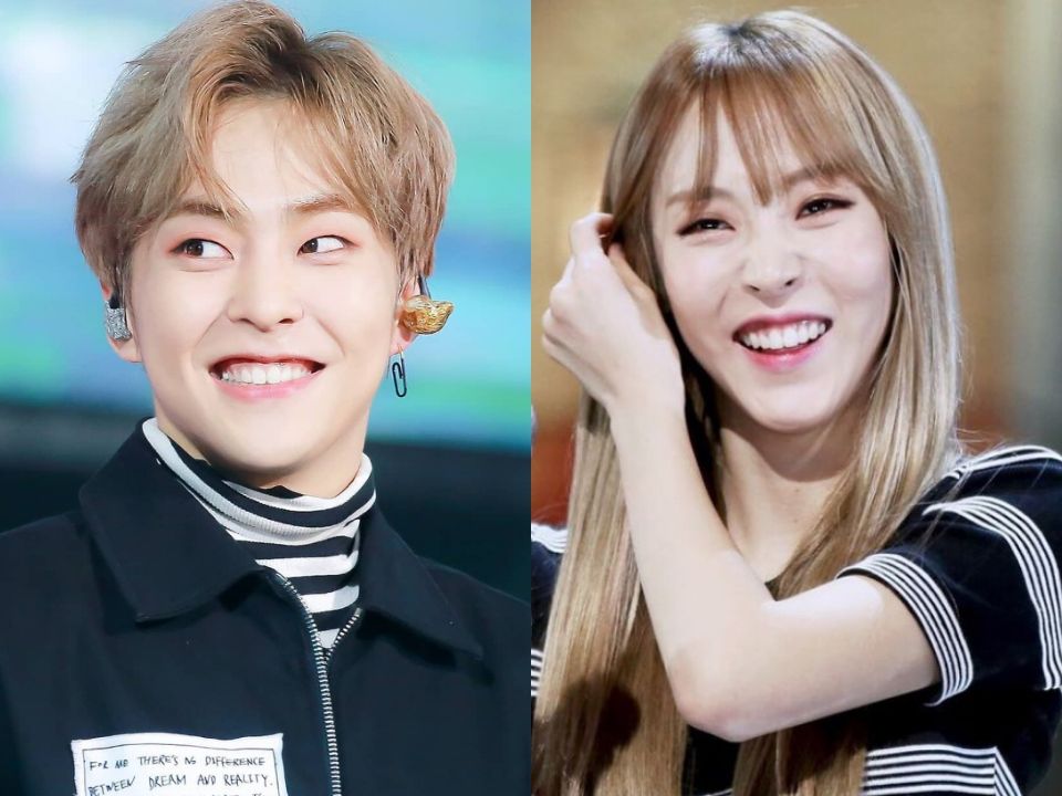 Bak Kakak-Adik, 10 Potret Kemiripan Xiumin EXO & Moonbyul MAMAMOO