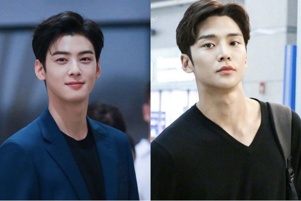 Adu Pesona Cha Eun woo ASTRO dan Rowoon SF9 Aktor yang Lagi Booming