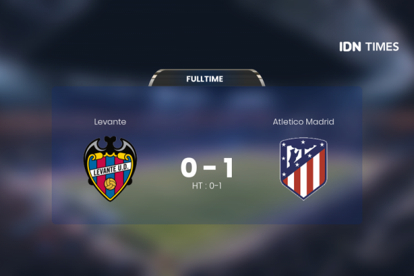 Levante Dihajar Atletico Madrid 0-1, D. Simeone Puji Pemain