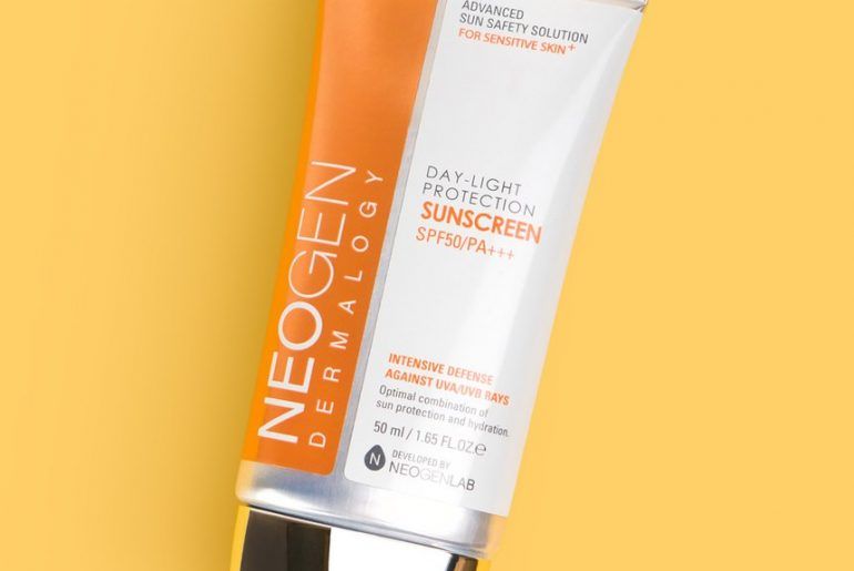 Санскрин Корея. Neogen Day-Light Protection airy Sunscreen broad Spectrum SPF 50.