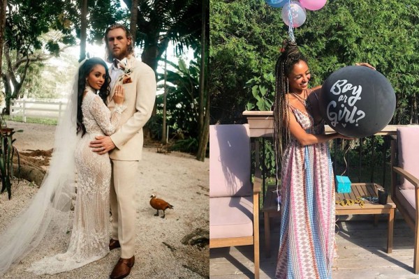 Umumkan Kehamilan Pertama, 10 Potret Mesra Vanessa Morgan dan Suami