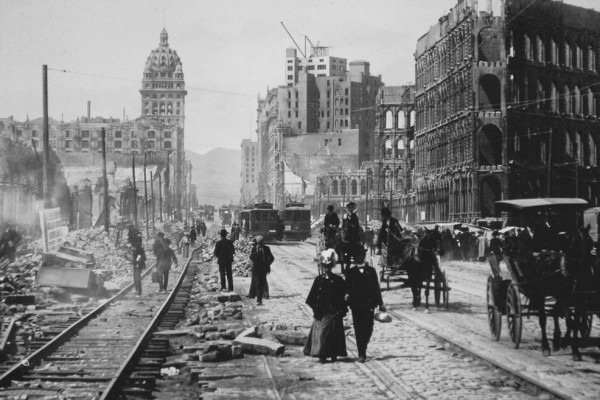 Begini Seramnya Gempa Bumi San Francisco Tahun 1906