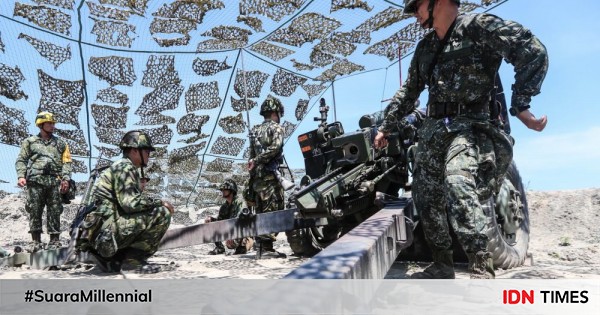 Situasi semakin genting, taiwan gelar latihan militer
