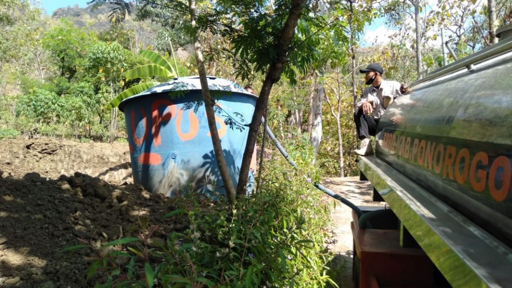 Anggaran Bantuan Air Bersih di Gunungkidul Turun Drastis