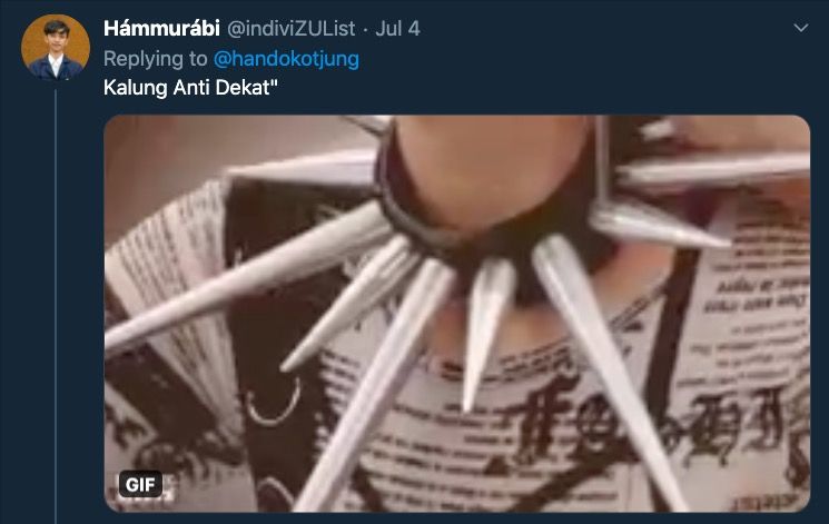 Sindir Kalung Anti Corona, 11 Kalung ala Netizen Ini Bikin Ketawa