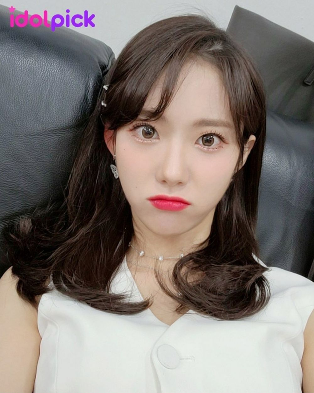 10 Potret Pesona Luda WJSN dengan Rambut Hitam di Comeback &lsquo;Butterfly&rsquo;