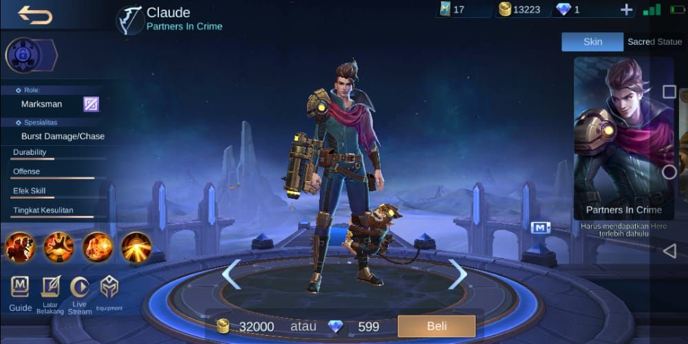 5 Rekomendasi Hero Marksman Terbaik Buat Push Rank di Season 21