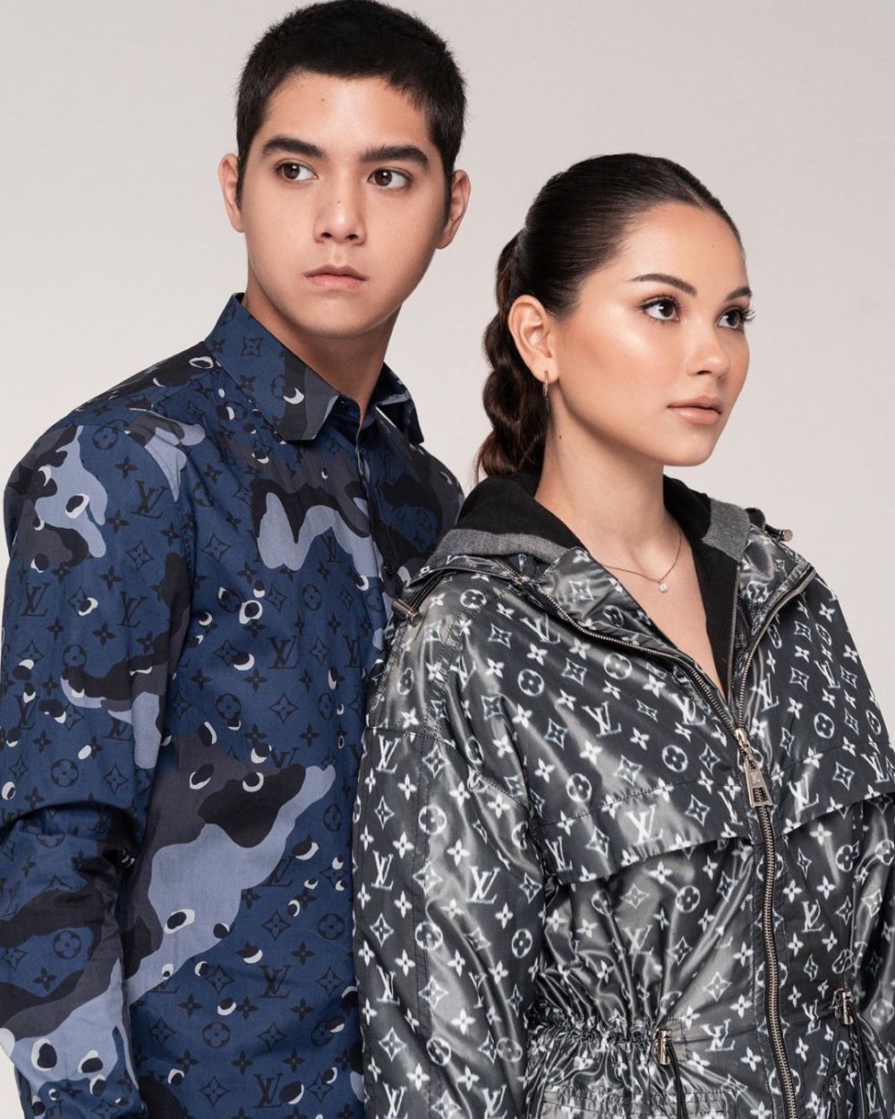 10 Potret Berkelas Al Ghazali dan Alyssa Pakai Busana Louis Vuitton