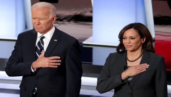 [BREAKING] Kamala Harris Semangati Biden Setelah Menang Pilpres AS