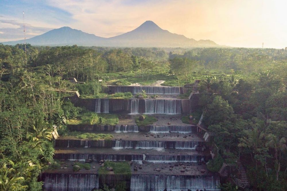 5 Info Wisata Grojogan Watu Purbo, Air Terjun di Sleman yang Lagi Hits