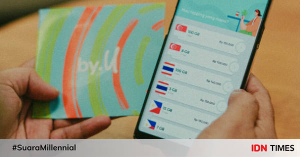 Cara Membeli Dan Aktivasi Kartu By.U Dari Aplikasi