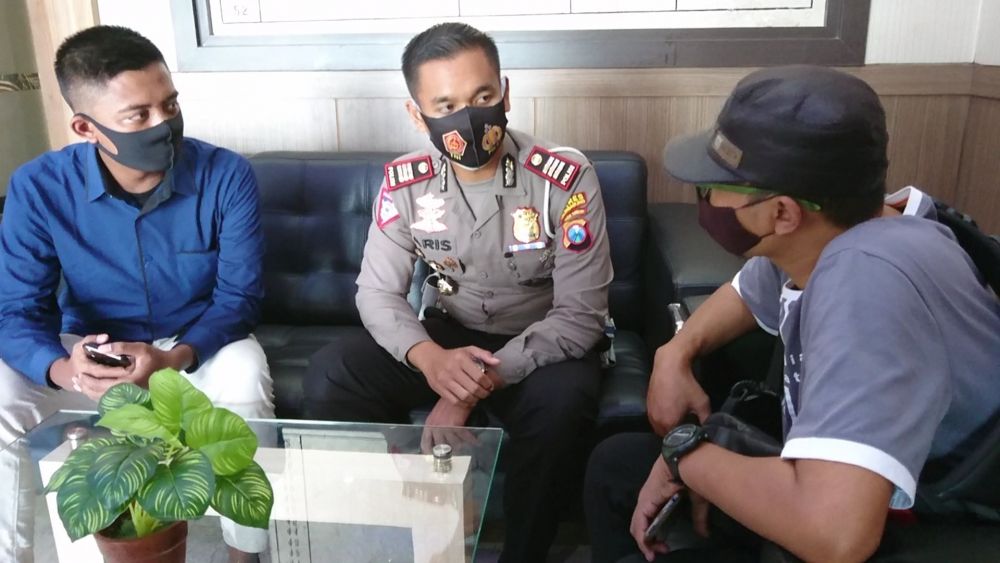 Bantu Ibu Hamil yang Alami Kram, Polantas di Tulungagung Viral