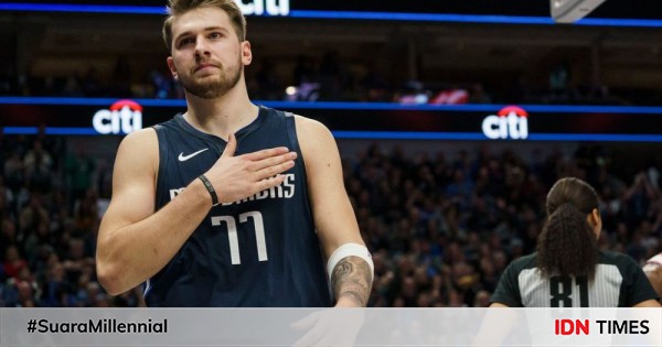 10 potret luka doncic, pebasket muda milik dallas mavericks