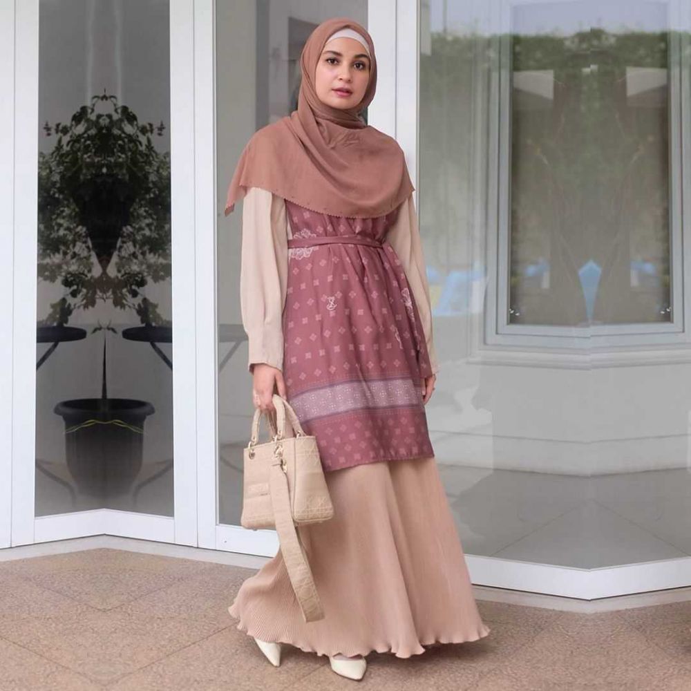 Ootd Earth Tone Hijab - Referensi OOTD Kondangan Hijab dari Influencer