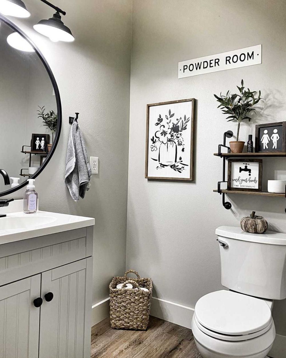 9 Ide Desain Powder Room yang Unik dan Nyaman