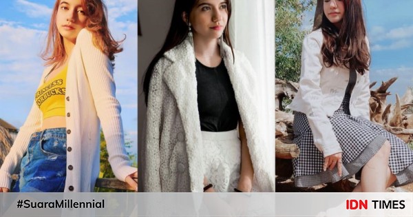 10 inspirasi mix and match outfit putih ala cassandra lee, stylish!
