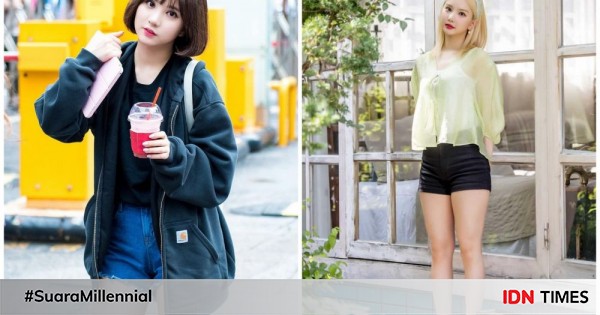 9 ide mix and match short pants ala eunha gfriend, simpel dan modis!