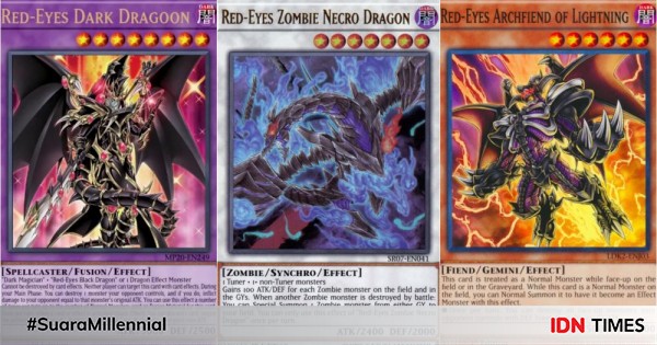 5 Kartu Red-Eyes Terkuat yang Pernah Ada dalam Seri Yu-Gi-Oh!