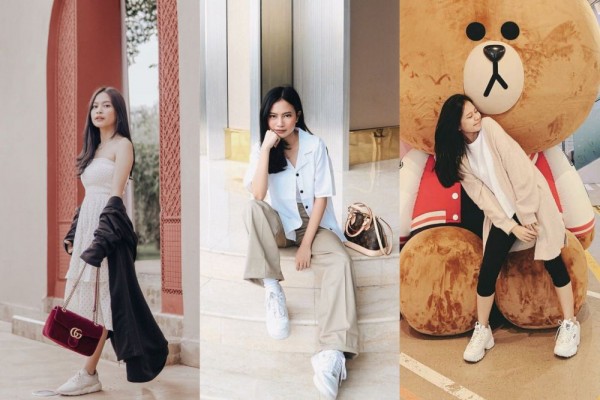 Mudah Ditiru, Ini 10 Ide Mix and Match Outfit Putih ala Hanggini