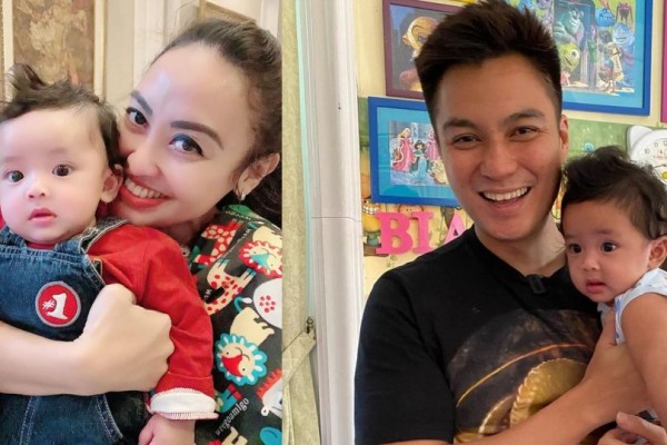 12 Potret Gemas baby Tristan, Satu dari Enam Bayi yang Diadopsi Monica