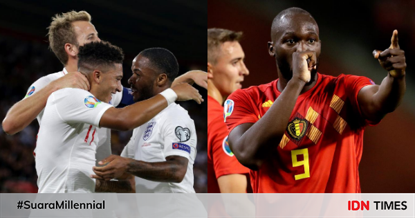 Profil Grup 2 UEFA Nations League A: Rivalitas Baru Inggris-Belgia