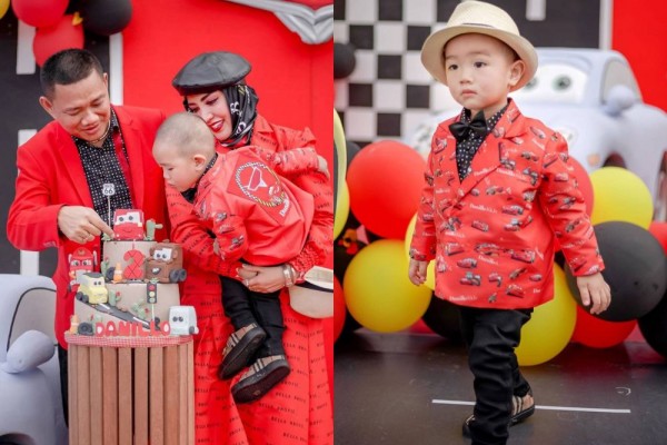 Super Meriah, 10 Momen Ultah Ke-2 Danillo Anak Bella Shofie