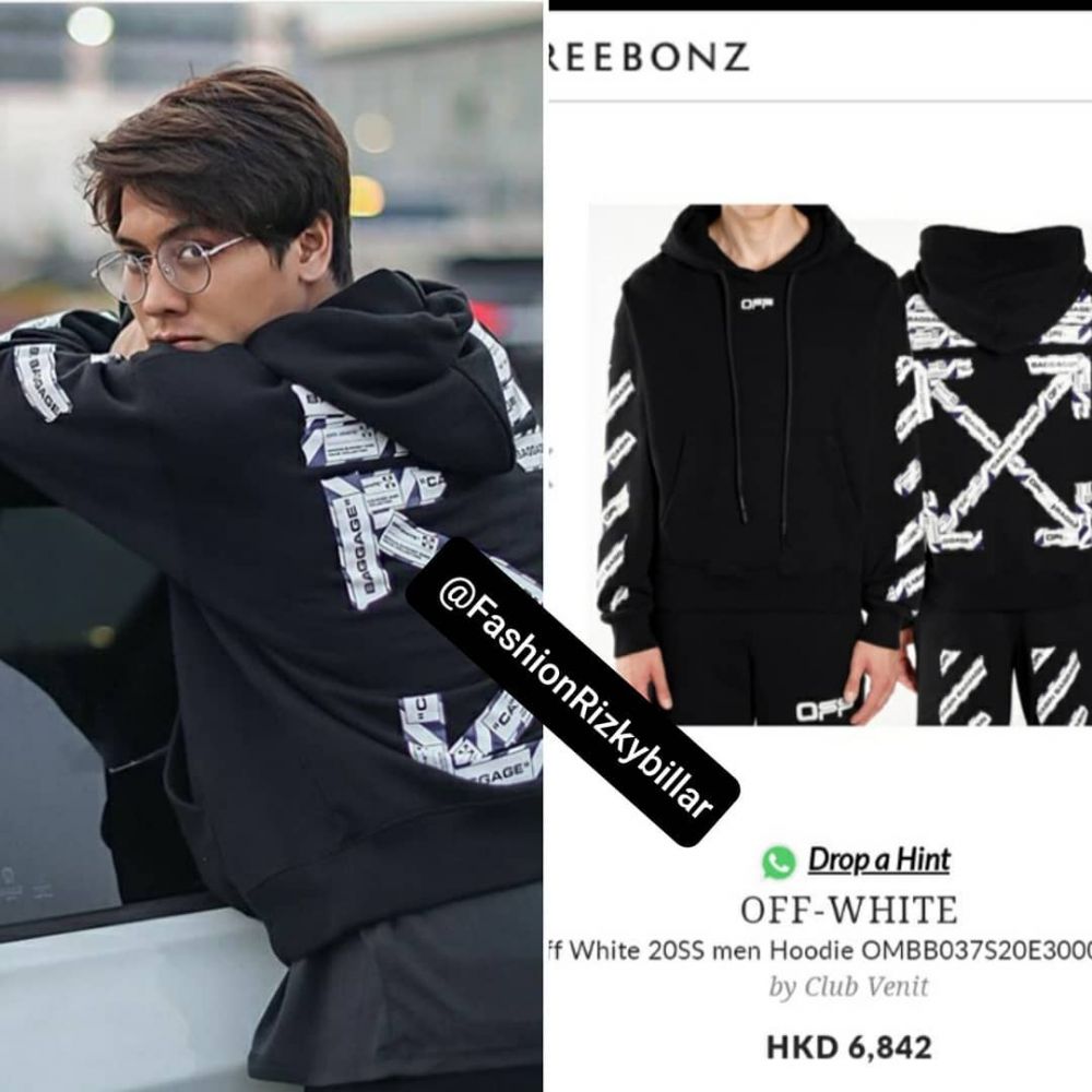 Tampil Makin Keren, Ini 9 Harga Fantastis Hoodie Rizky Billar
