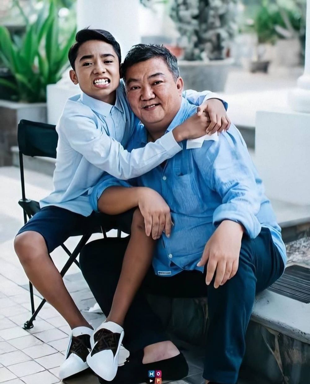 10 Potret Kedekatan Betrand Peto dan Orangtua Ruben, Bak Cucu Kandung