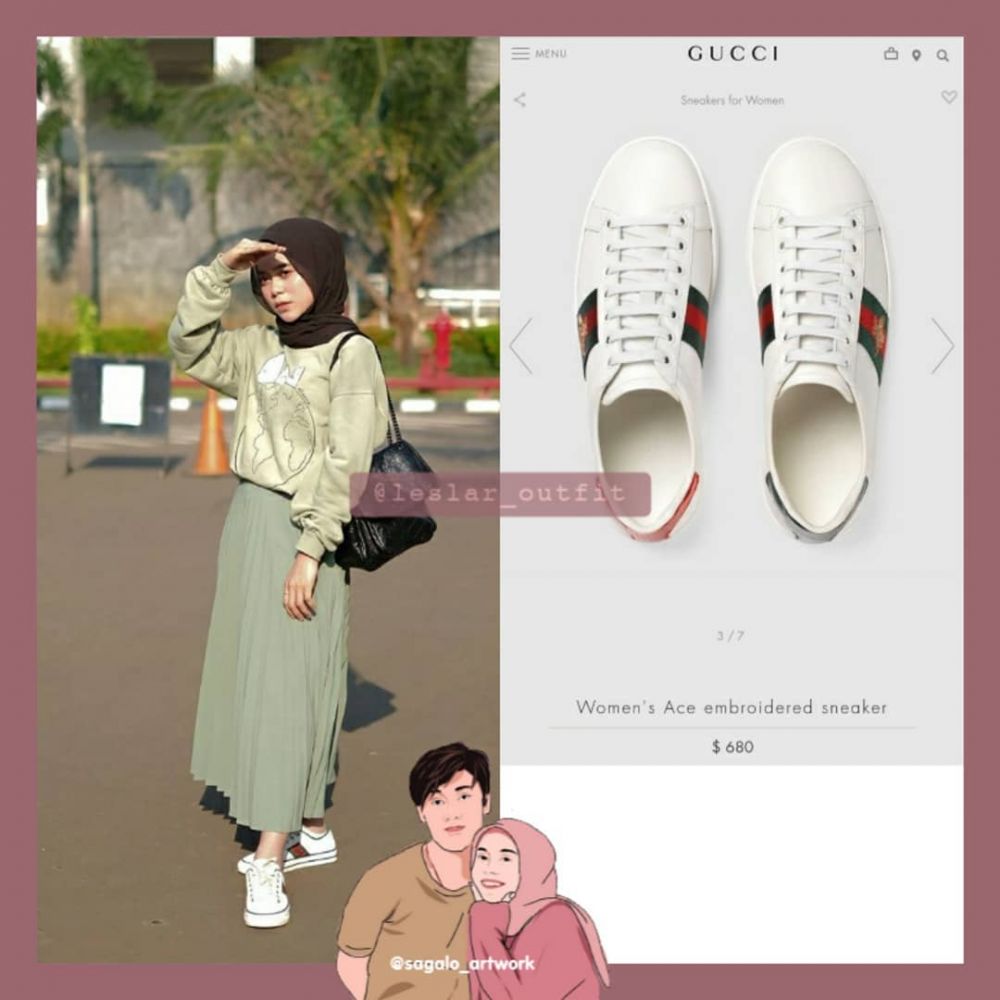 harga sneakers gucci