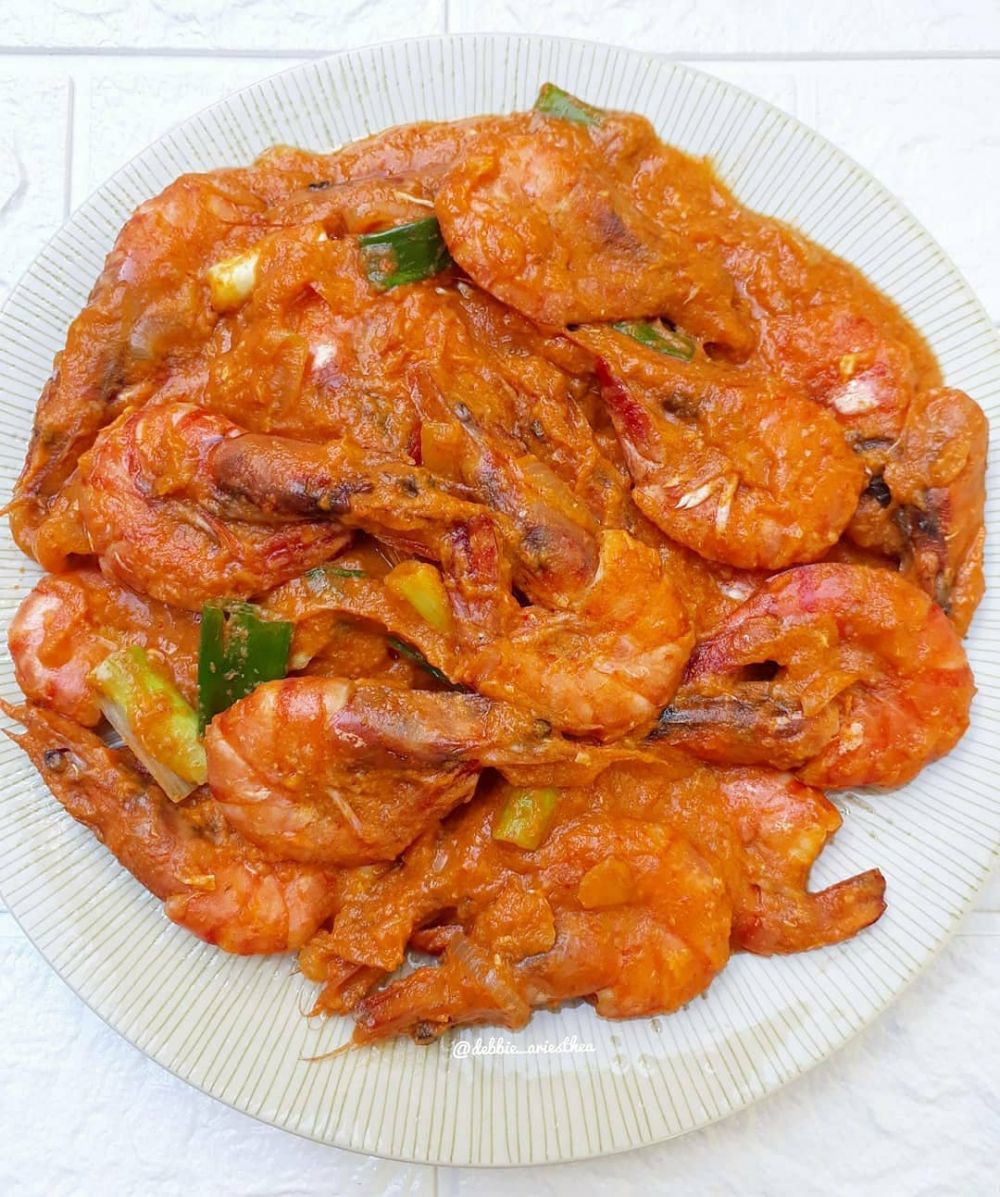 Resep Udang Saus Padang, Bumbu dan Cara Membuatnya