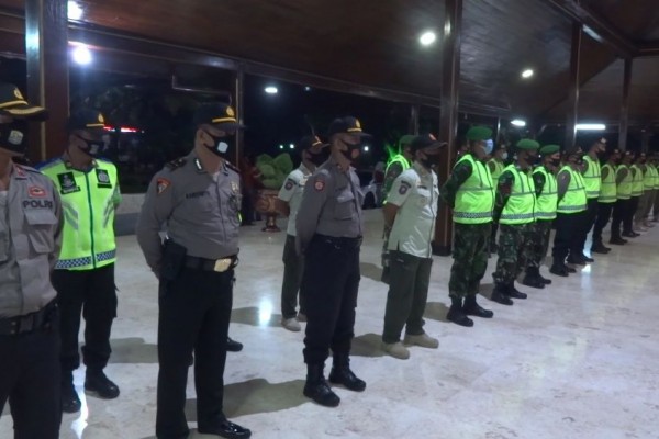 Tak Bermasker di Tulungagung Didenda Rp25 ribu