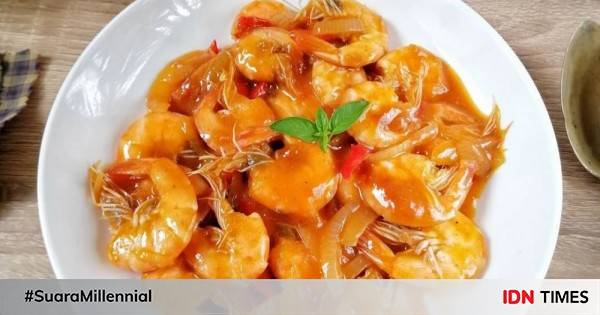 Resep Udang Saus Padang, Bumbu, Dan Cara Membuatnya