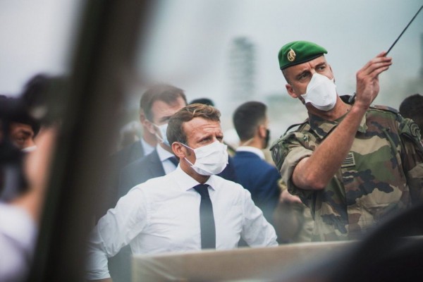 Kunjungi Lebanon, Presiden Prancis Ancam Jatuhkan Sanksi