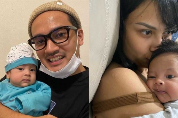 10 Potret Kompak Vanessa Angel dan Suami Saat Asuh Baby Gala, Panutan!
