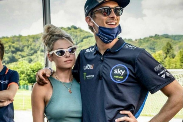 10 Potret Luca Marini, Adik Rossi yang Juara Moto2 San Marino!